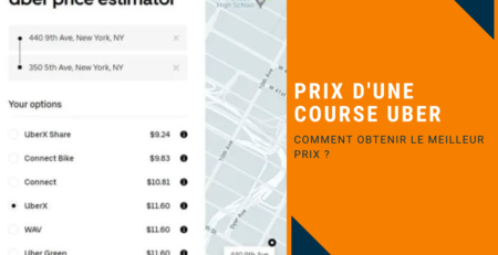 calculer le prix de son chauffeur uber