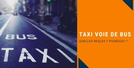 taxi sur les voies de bus