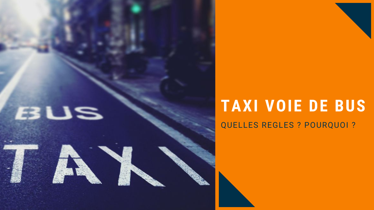 taxi sur les voies de bus